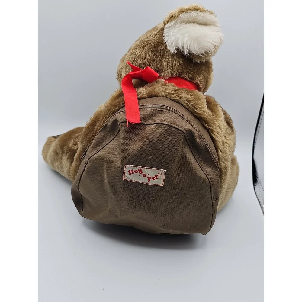 Hug A Pet Koala Plush Backpack Brown Stuffed Animal Made in Taiwan R.O.C.